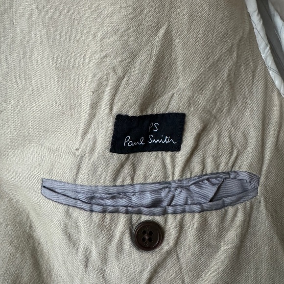 Oversize Linen Blazer - Picture 3 of 4
